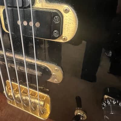 1986 Yamaha BB5000 Black 5-String Bass Guitar, Made in Japan MIJ image 11