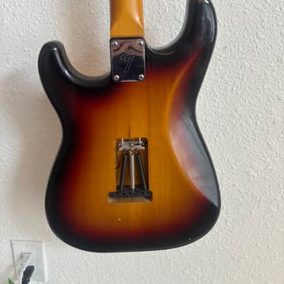 Partscaster Strat 2020 - Sunburst image 4