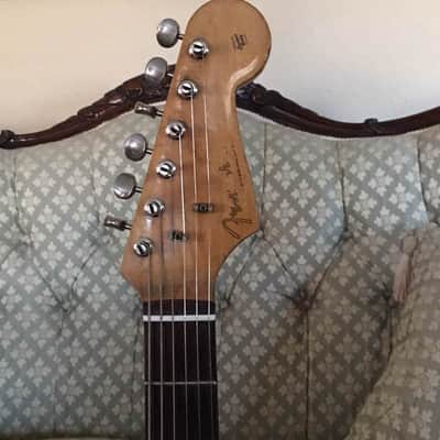 Fender Stratocaster 1959/'60 - Old Olympic White Stage Player image 19