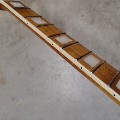 Roasted Maple Start Neck fits fender Stratocaster body 22fret Block Inlay image 2