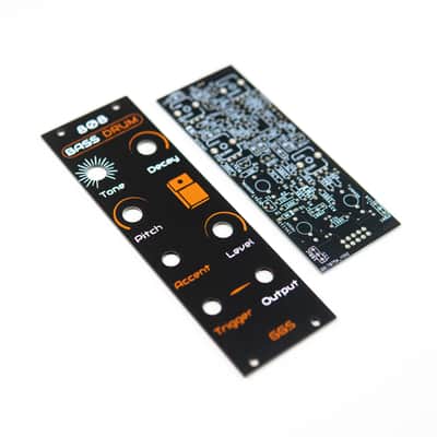 808 Bass Drum / Eurorack / PCB and Front Panel / 8HP image 2