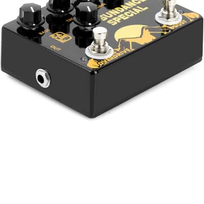 Caline DCP-06 SUNDANCE SPECIAL Boost Overdrive Effect Pedal Dual Guitar Pedal image 2