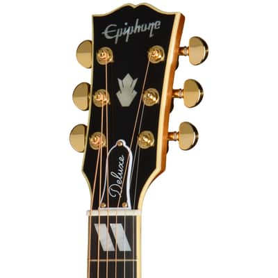 Epiphone Hummingbird Deluxe EC Natural - Acoustic Guitar image 7