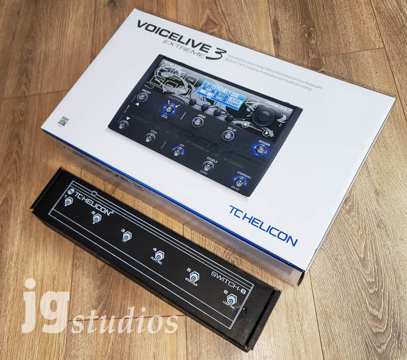 TC Helicon VoiceLive 3 Extreme with Switch 6! Both New in Boxes!! image 1