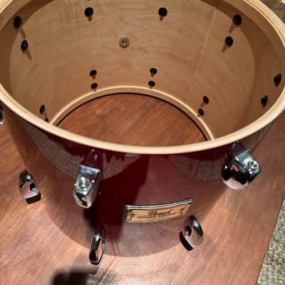 12x14 Pearl Pearlmaster mmx 90’s - Sequoia Red image 5