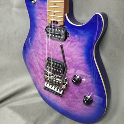 EVH Wolfgang WG Standard QM with Baked Maple Fretboard Northern Lights image 3