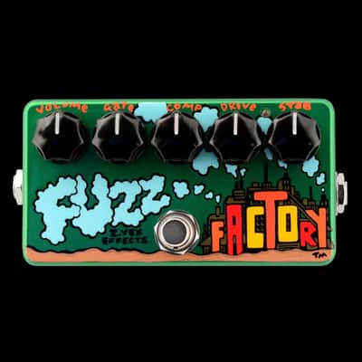 ZVex USA Made Hand Painted Fuzz Factory Fuzz Guitar Pedal image 1