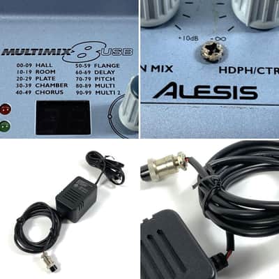 Alesis MultiMix 8 USB 8-Channel Mixer - Metal TGHM image 10