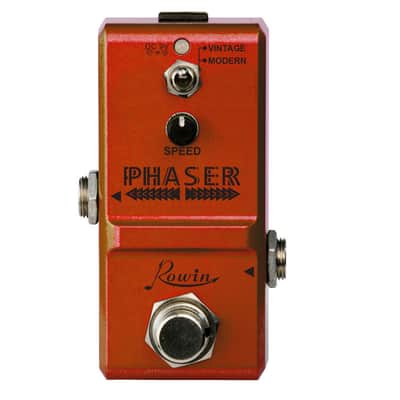 Rowin Phaser Analog Vint/Modern Guitar Effect Pedal Ln-313 NANO Holiday Special $32.80 image 1