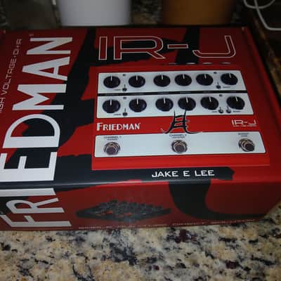 Friedman IR-J Jake E. Lee Signature Dual Tube Preamp 2024 - Present - Red / White image 4