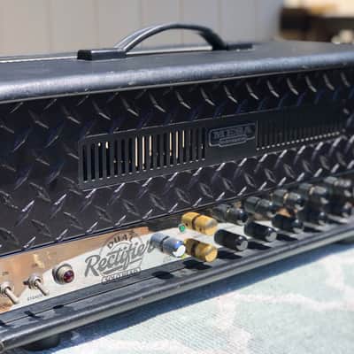 Mesa Boogie Dual Rectifier Rev F (Black face / Chrome Chassis) image 3