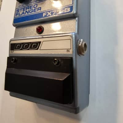 DOD FX75 Stereo Flanger 1990's - silver image 3