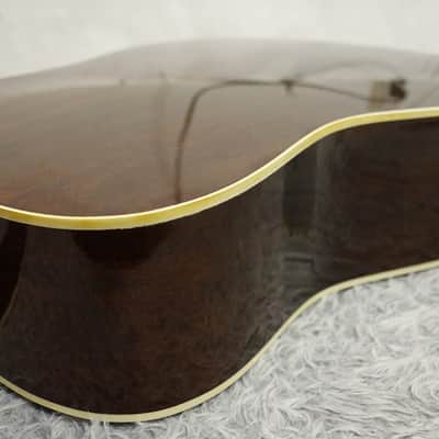 Vintage 1980's Yamaha FG-200D Orange Label Acoustic Guitar Made in Japan image 21