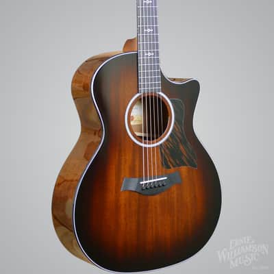 Taylor 324ce, Next Generation Grand Concert Tropical Mahogany Top Sapele Back and Sides image 5