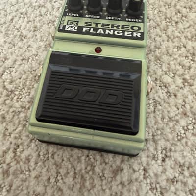 DOD FX75C Stereo Flanger 1990s - Green image 4