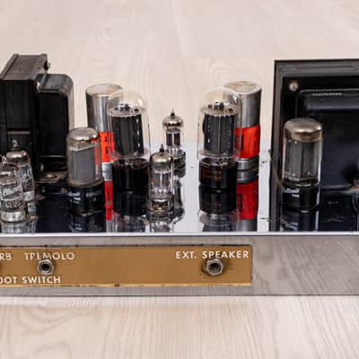 1965 Flot-A-Tone Model 600 Reverb 1x12 Vintage Tube Combo Amp w/ Jensen image 19