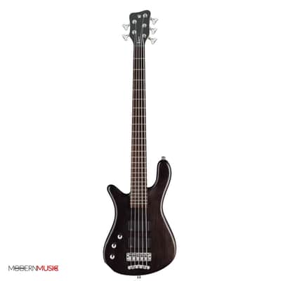 Warwick RockBass Streamer Standard 5-String Bass, Nirvana Black Oil, Left Hand image 1
