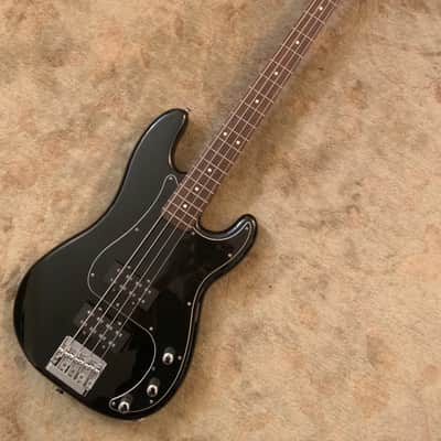 Fender Blacktop Precision P-Bass with Double Jazz Bass Pickups Gloss Black image 1