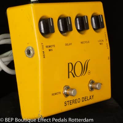Ross  R-80 Stereo Analog Delay powered by 3x SAD1024 Reticons late 70's s/n 18190 made in the USA image 2