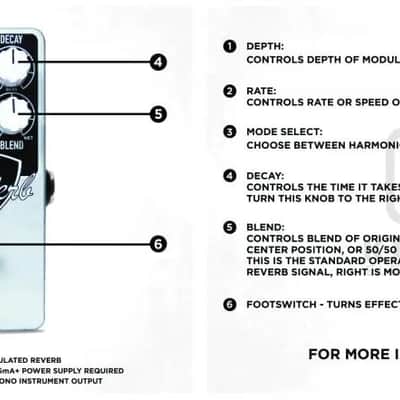 Keeley Vibe-O-Verb Reverb Pedal image 3