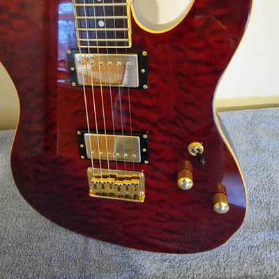 Schecter PT Elite 2001 - 2002 - Black Cherry image 2
