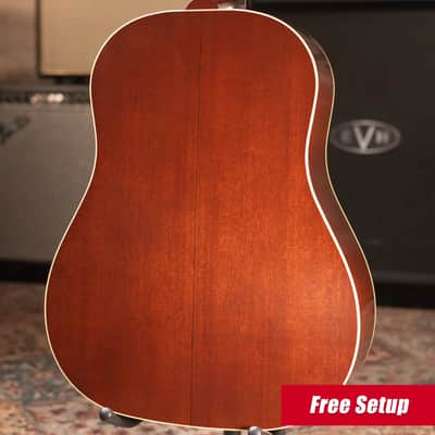Gibson Custom Shop 1942 Banner J-45 Acoustic Guitar - Vintage Sunburst with Hardshell Case - Used image 2