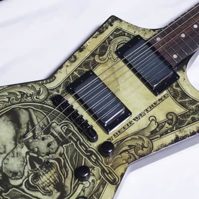 DEAN Dave Mustaine Zero "In Deth We Trust" electric GUITAR Z Graphic Top w/ CASE image 5
