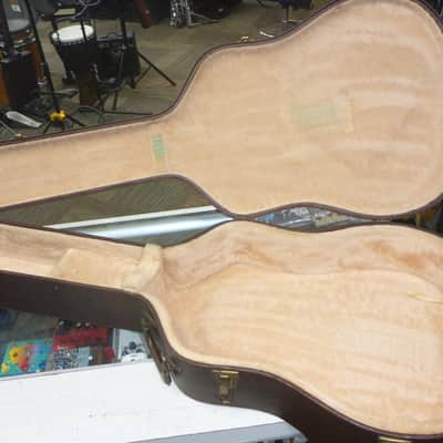 Acoustic Guitar Case 43x16x12 1/2 ( 4 " Depth ) Brown Exterior / Tan Interior image 2