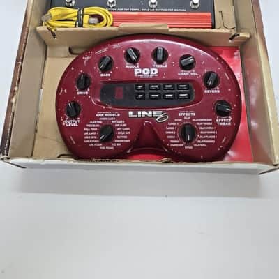 Line 6 POD 2.0 Multi-Effect and Amp Modeler 2010s - Red image 4