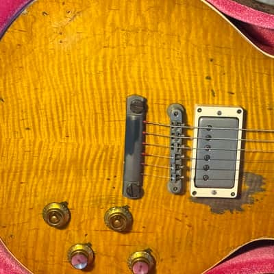 2 Gibson Les Paul Custom Shop GREENY Murphy Lab 3.664g u. 3.669g Tausch und Ratenzahlung möglich. Aus meiner Sammlung - verkaufe meine beiden Gibson Les Paul Custom Shop GREENY Murphy Lab image 10