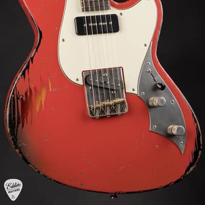 Novo Serus T - Fiesta Red over '64 3-Tone Burst image 6