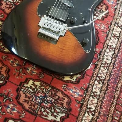 Aria Pro II STG-02-3C/TS STG Series Electric Guitar Superstrat floyd rose MIJ Made In Japan image 1