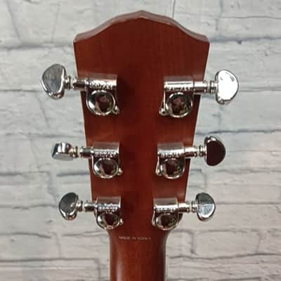 Fender GC-42s Nat Parlor Acoustic Guitar image 4