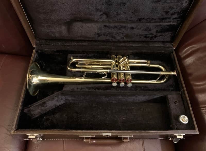 Getzen 300 Bb Trumpet SN K9440 (100% new clear lacquered brass) image 1