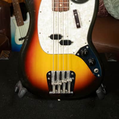 Fender Mustang Bass 1973 - Sunburst image 2