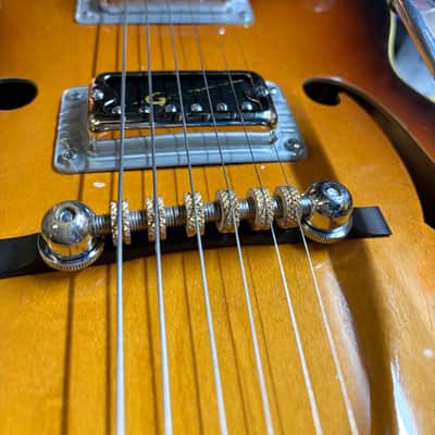 1968 Gretsch 6117 Double Anniversary with factory Bigsby - Shaded Golden Sunburst image 7