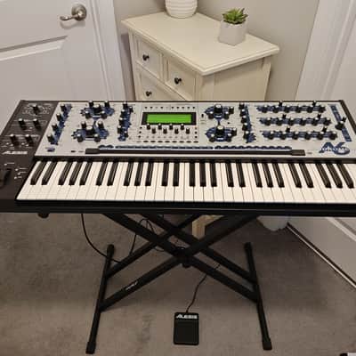 Alesis A6 Andromeda 61-Key Polyphonic Analog Synthesizer 2000s - Black/Silver
