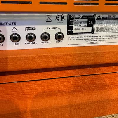 Pre-owned Orange TH-30 Head w/case & footswitch image 8