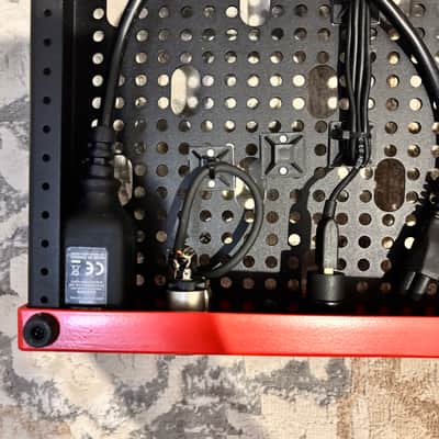 Temple Audio DUO-24-TR Duo 24 Pedalboard - Temple Red - with extras image 7