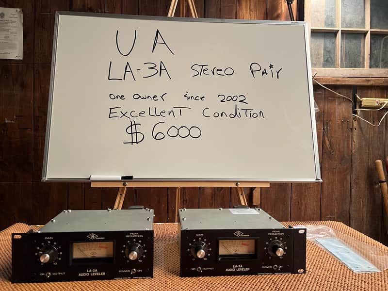 UA LA-3A Pair 2002 - Black image 1
