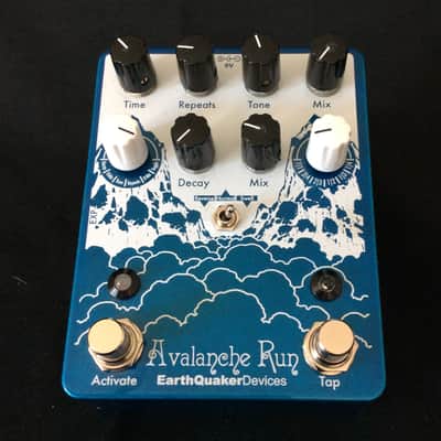 EarthQuaker Devices Avalanche Run Stereo Delay and Reverb Pedal Used by Nils Lofgren image 1