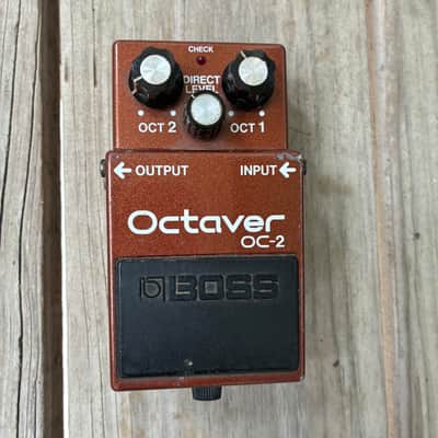 Boss OC-2 Octave (Black Label) MIJ Japan Vintage OC2 1984 - 1989 - Brown image 1