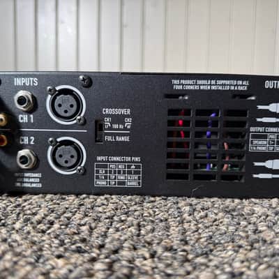 QSC GX5 2-Channel Power Amplifier in Silver image 5