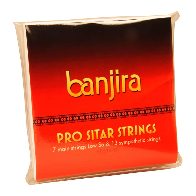 Banjira BJSSTRPH7 Pro 7-String Sitar String Set - Heavy image 1