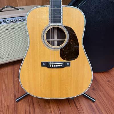 Martin D-42 Standard Series Dreadnought Acoustic Guitar- 2023 - Natural w/OHSC image 5