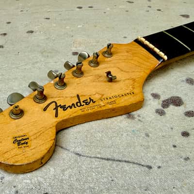 1962 Fender Stratocaster Neck Super Rare Left Handed-Lefty- Vintage 1960's Pre CBS image 17