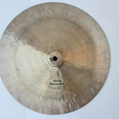 WUHAN CHINA CYMBALS x 3 (18”, 16”, 12”) - 1 CRACKED, 2 ARE GOOD. HAN CHI WORLD PERCUSSION CHINESE READ image 6