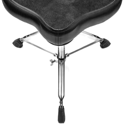 Roc N Soc MS-O-K Manual Spindle Original Drum Throne - Black image 3