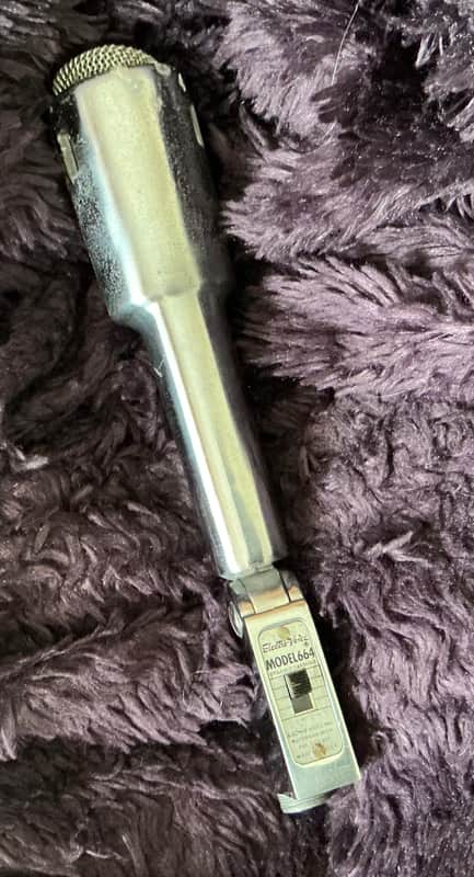 Electro-Voice 664 Cardioid Dynamic Microphone 1950 - 1979 - Satin Chrome image 1