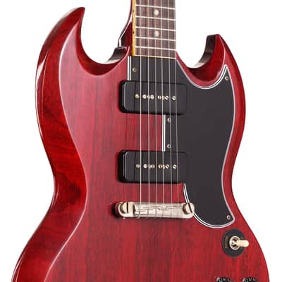Gibson Custom Shop 1963 SG Special Reissue Lightning Bar VOS Cherry Red image 5